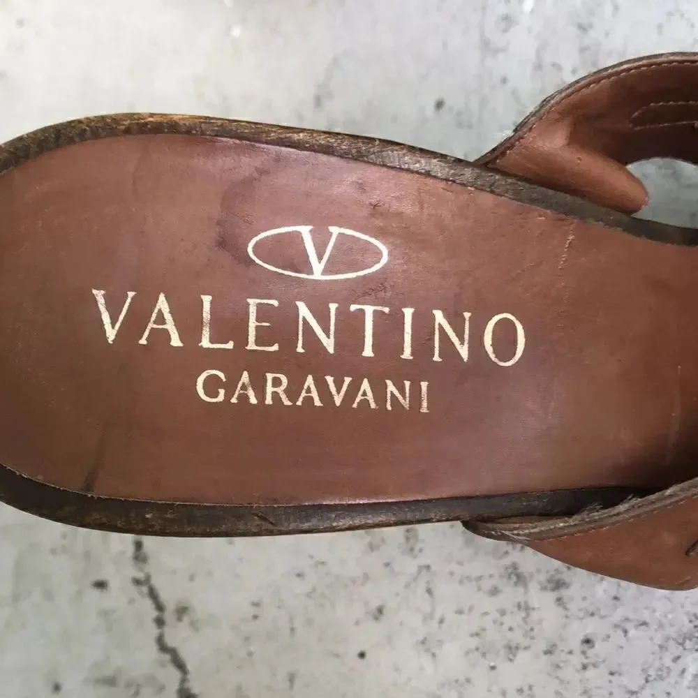Valentino Garavani rhinestone wood